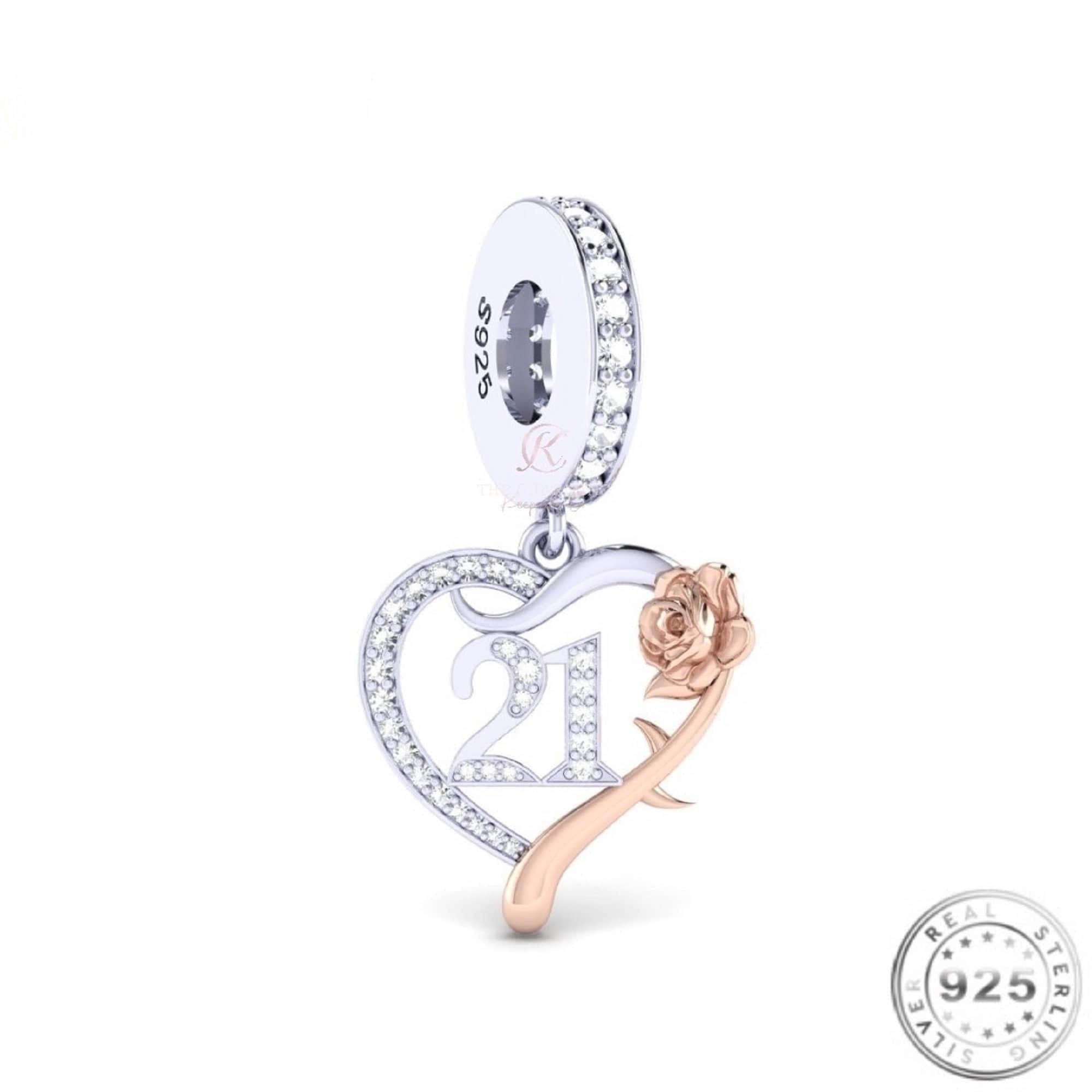 Pandora Granddaughter Heart Charm | CoolSprings Galleria