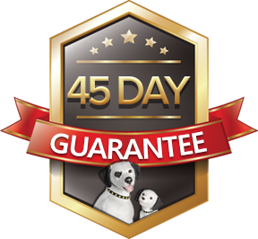 45-day guarantee badge