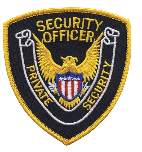 Security Officer Shoulder Patches (Multiple Colors) – Security Uniform