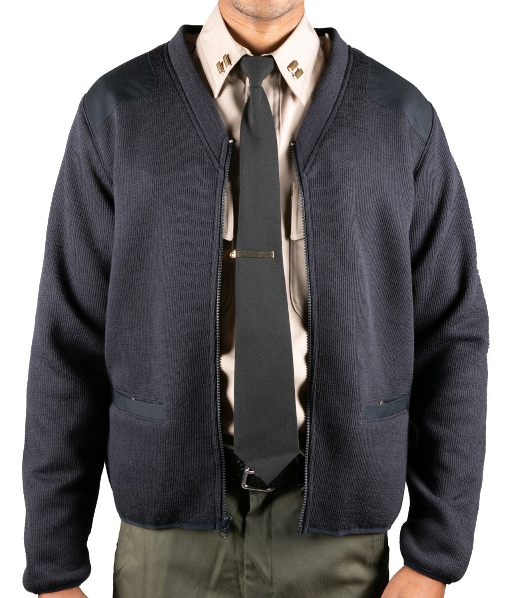 A-Plus Unisex Heavyweight Zip-Front Crewneck Transit Cardigan Vest