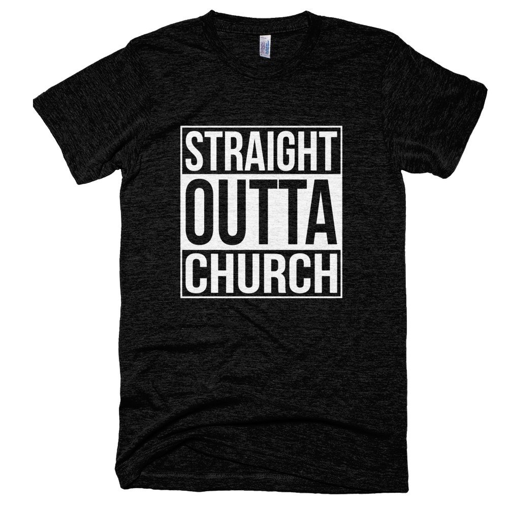 Straight Outta Church T-Shirt – Theology Apparel