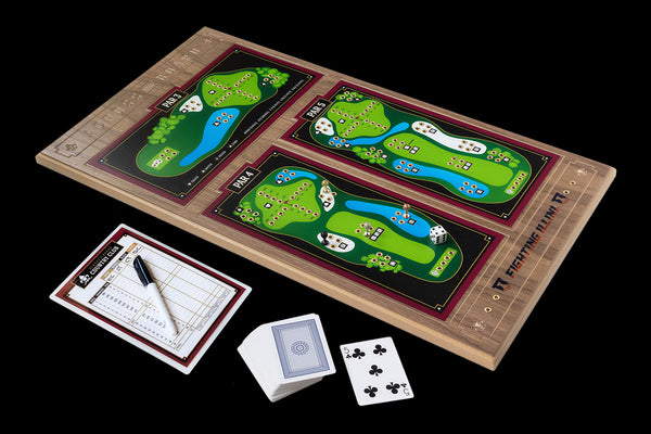 Pro Shot Golf board game(1985) solo play. 