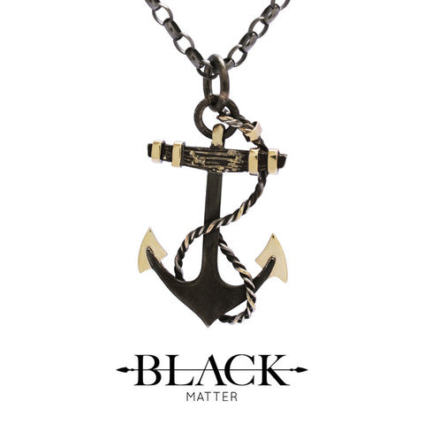 The Anchor Pendant with 9ct Yellow Gold