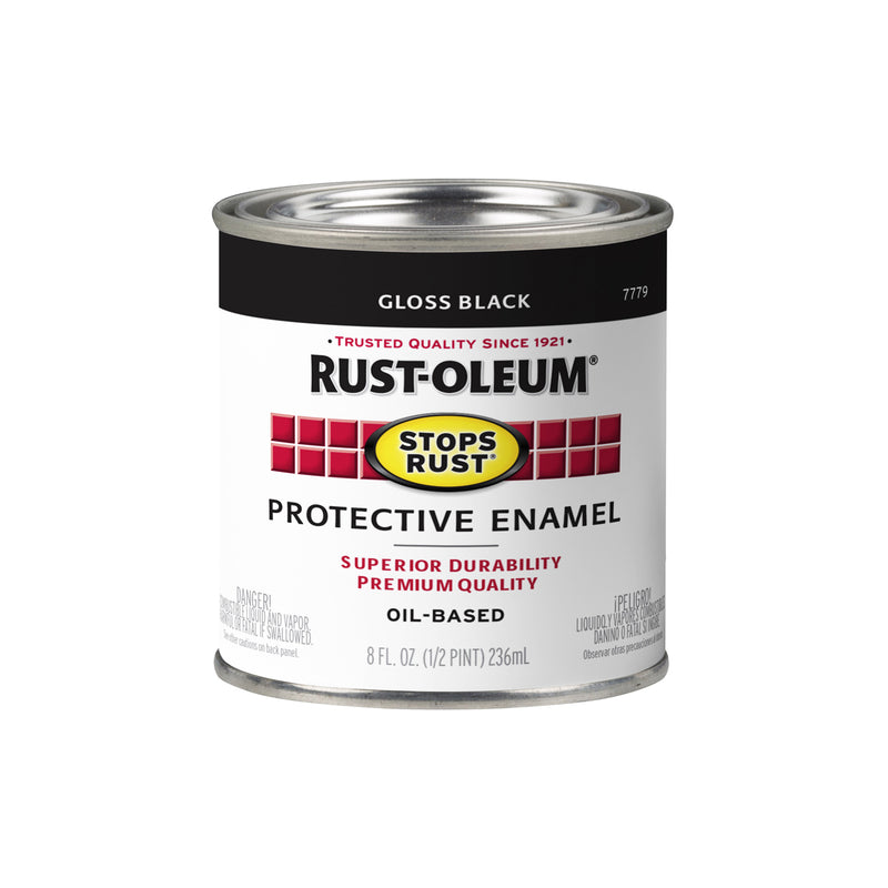 Rust-Oleum STOPS RUST Clean Metal Primer Brush On Paint – Quart