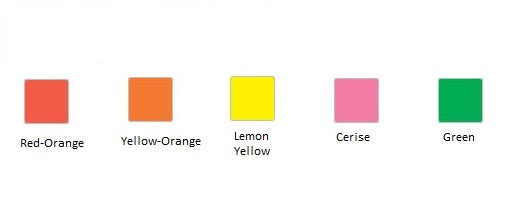 Krylon Fluorescent Paint Color Chart