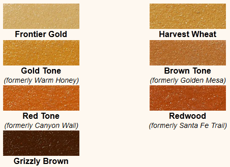 Sashco Conceal Caulk Color Chart