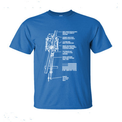 huey helicopter shirt