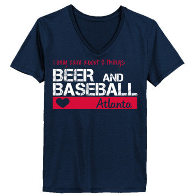 atlanta braves t shirt womens