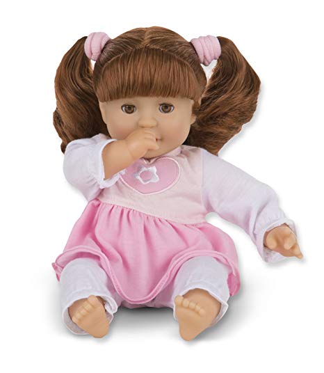 baby doll with pacifier