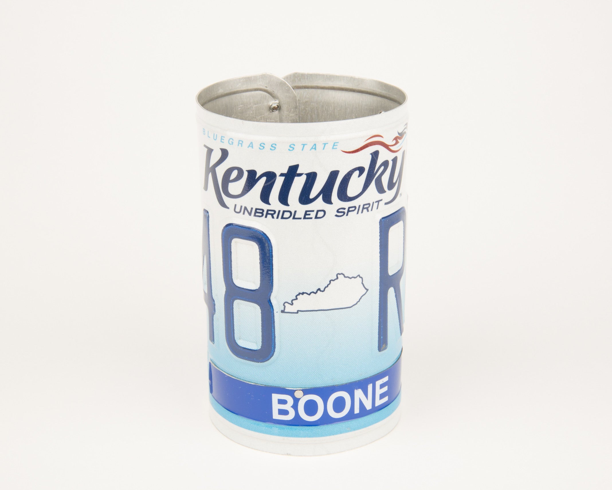 KENTUCKY CANISTER - Repurposed License Plate