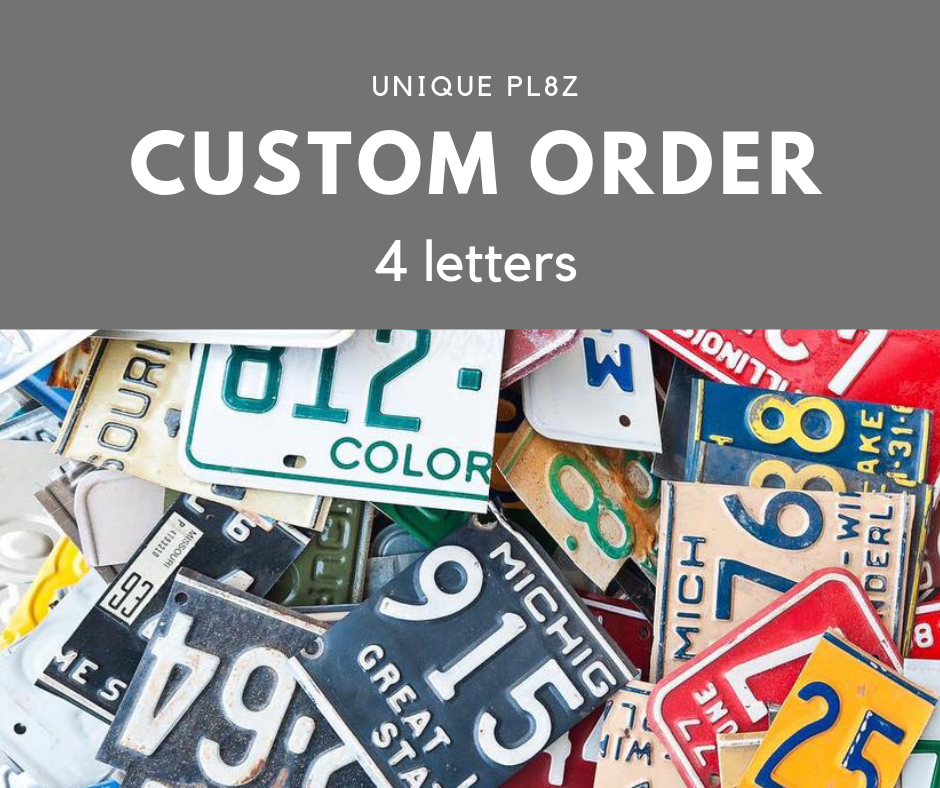 order custom plates