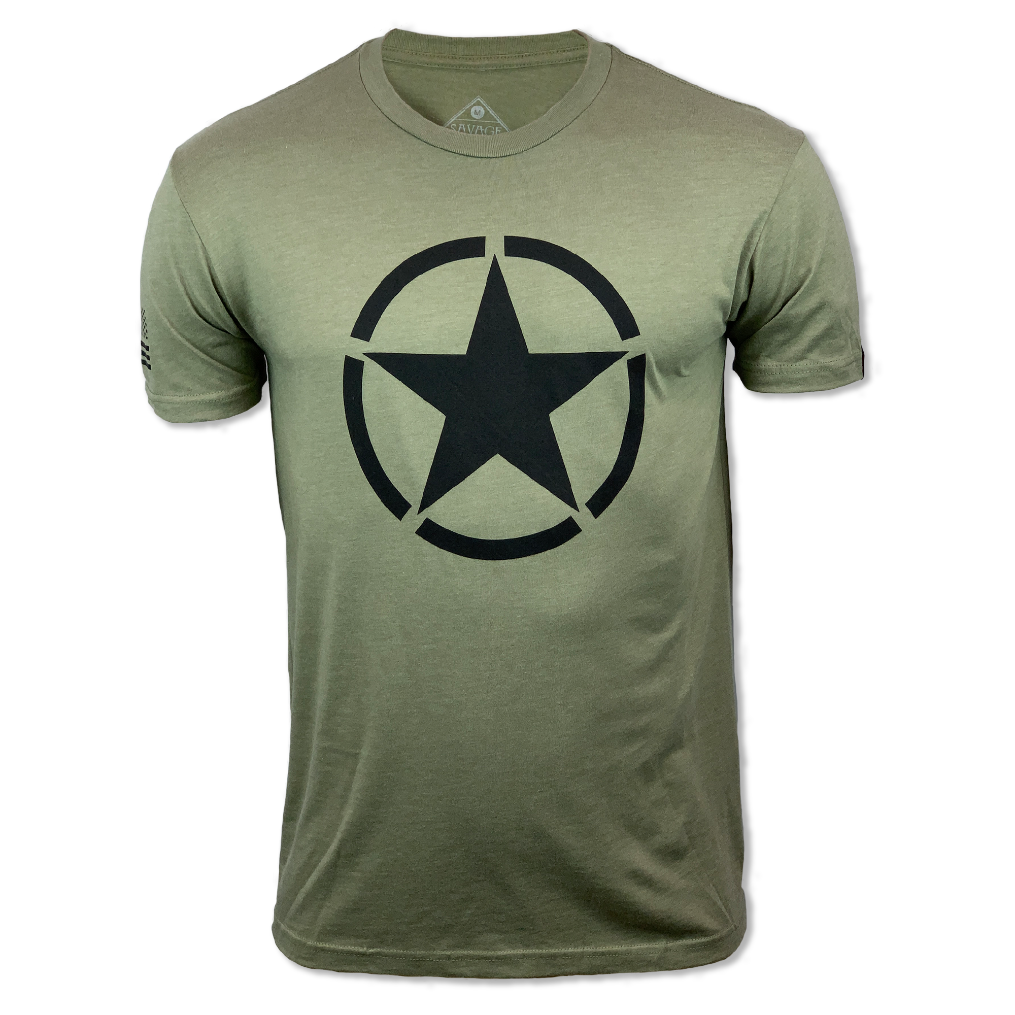 Men's T-shirt - American Savage, 2X-Large / Army product