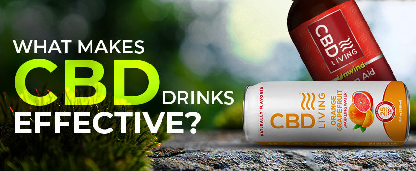 what makes cbd drinks effective