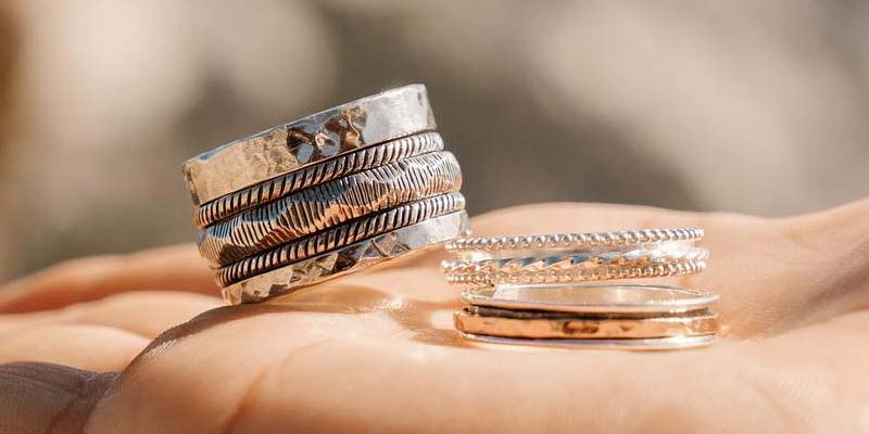 Meditation Ring Collection available at Dublin Village Jewelers