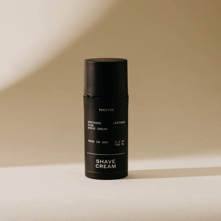 Shave Cream - Leather