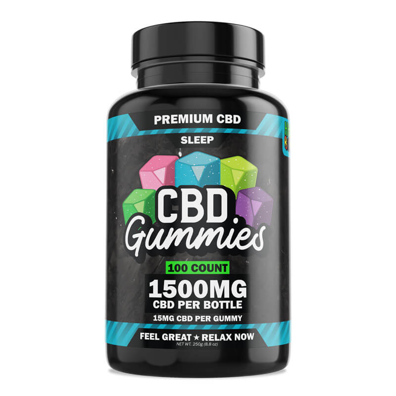 Hemp Bombs CBD Gummies for Sleep (PACK OF 6 AND 12)