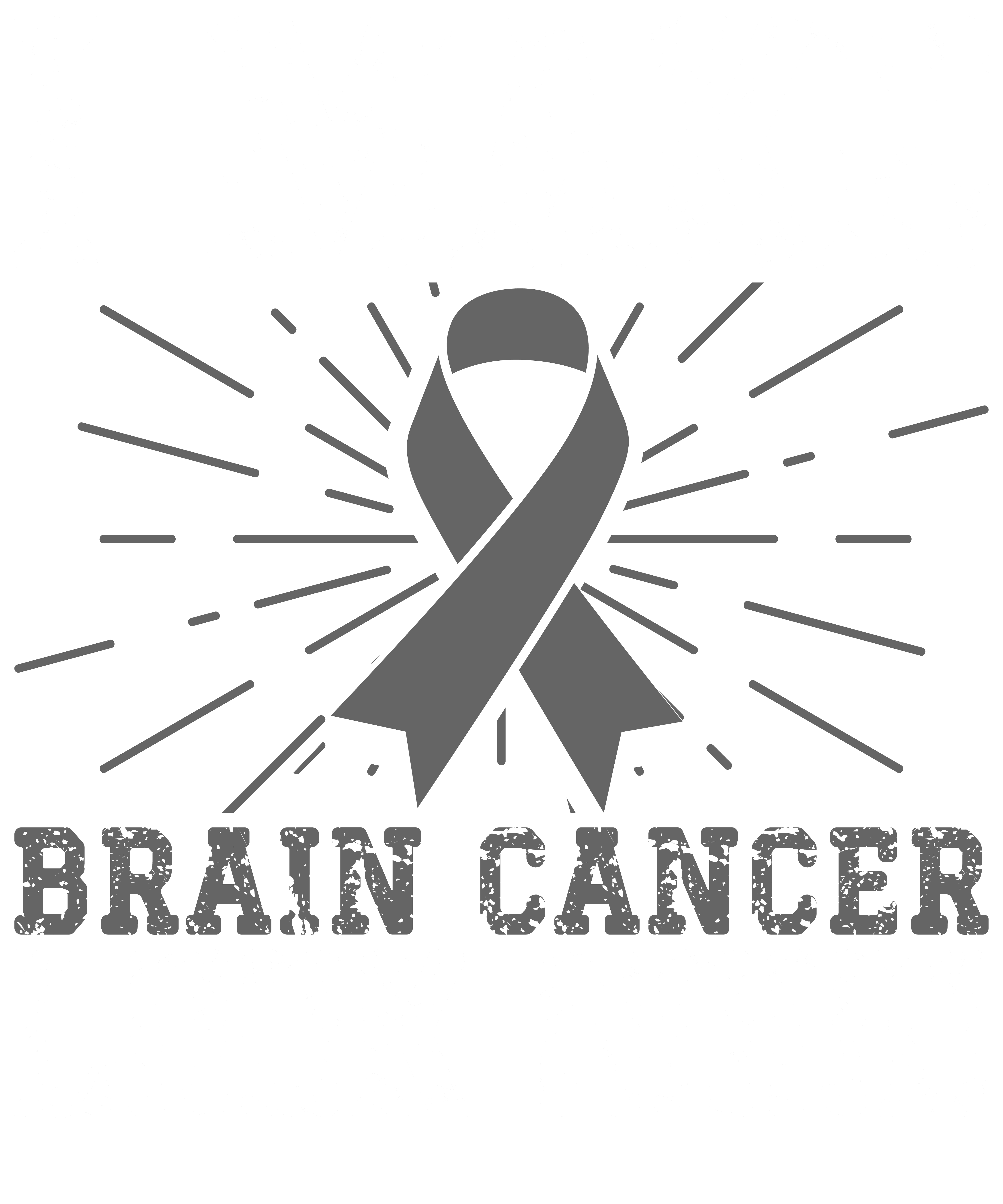 White Font I Make Brain Cancer Look Good DTF (direct to film) Transfer