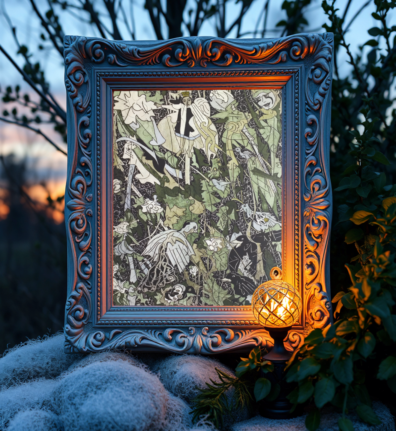 Hymnus in Noctem – The Shadow of Night - 8.5" x 11" Print on Paper