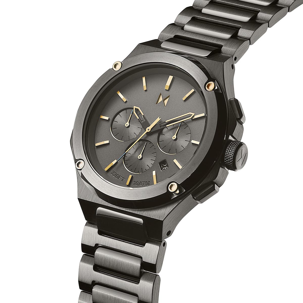 MVMT by Movado Raptor Mens Chronograph Watch with Black Dial and Gold –  Day's Jewelers