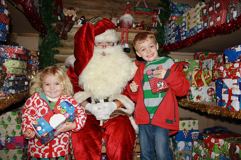 Meet father christmas in devon 2015