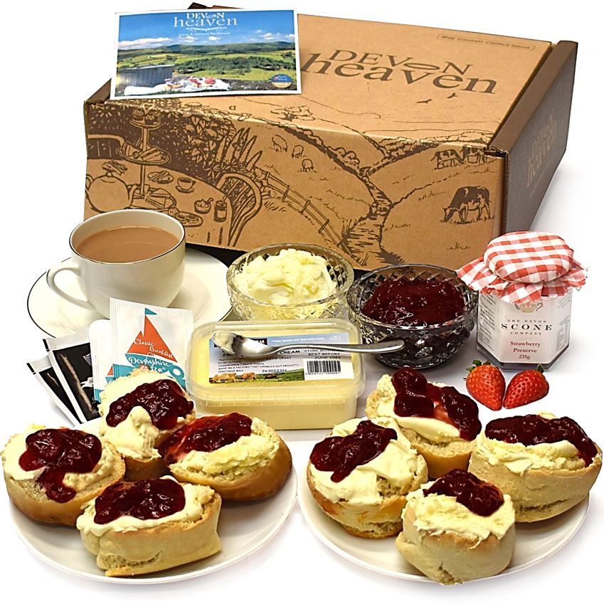 Large Devon Cream Tea by Post Devon Heaven