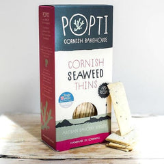 Popti Cornish Bakehouse Seaweed Savoury Thins 