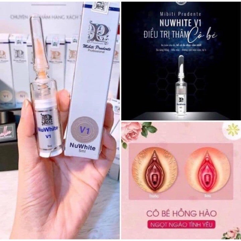 Kem Làm Hồng Vùng Kín Nuwhite V1 Mibiti Prudente 5ml | Shopee Việt Nam