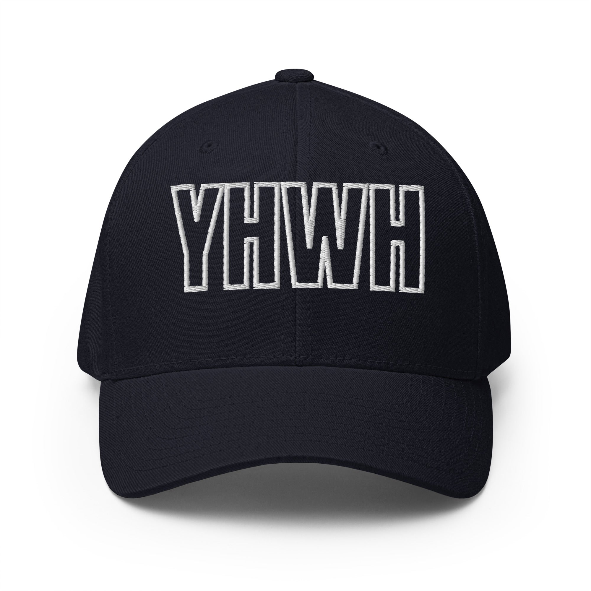 YHWH Structured Flex Fit Hat