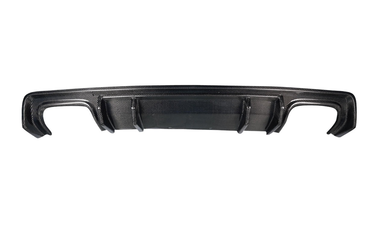 Dodge Challenger (2015-2023) Carbon Fiber Patriot Rear Diffuser