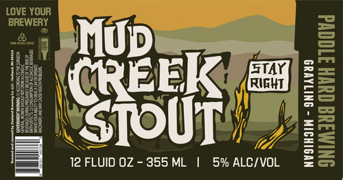 Mud Creek Stout Label