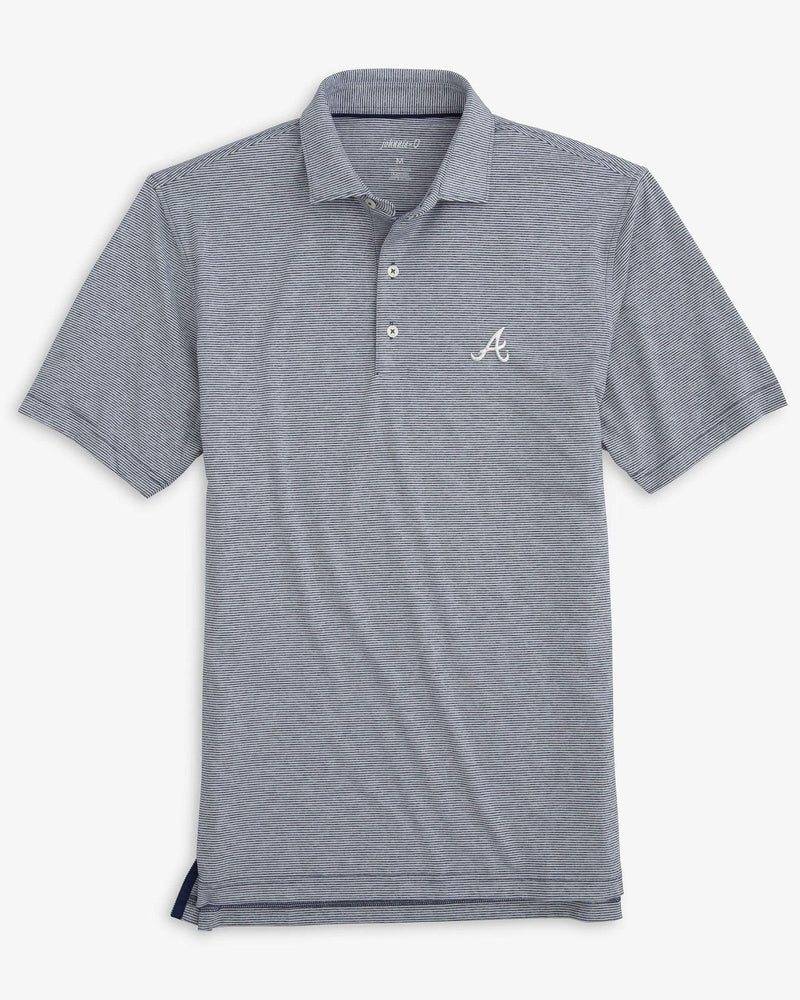 johnnie-O Lydnon Polo Atlanta Braves Red