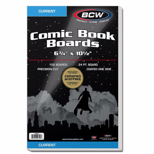 BCW Regular Comic Backing Boards