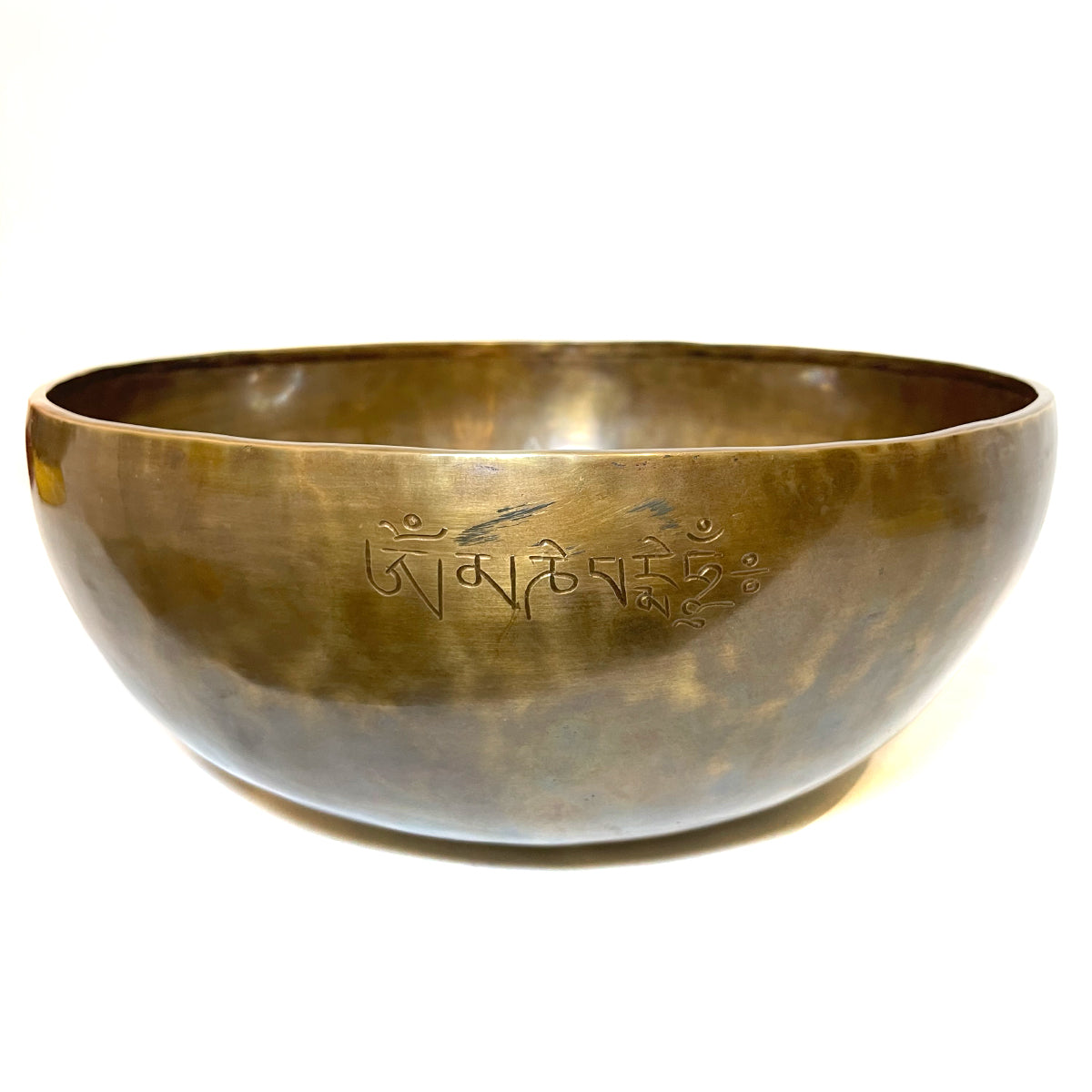Hand Hammered Full Moon Nepal Healing Therapy Singing Bowl 28cm