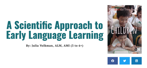 A scientific approach to early language learning article