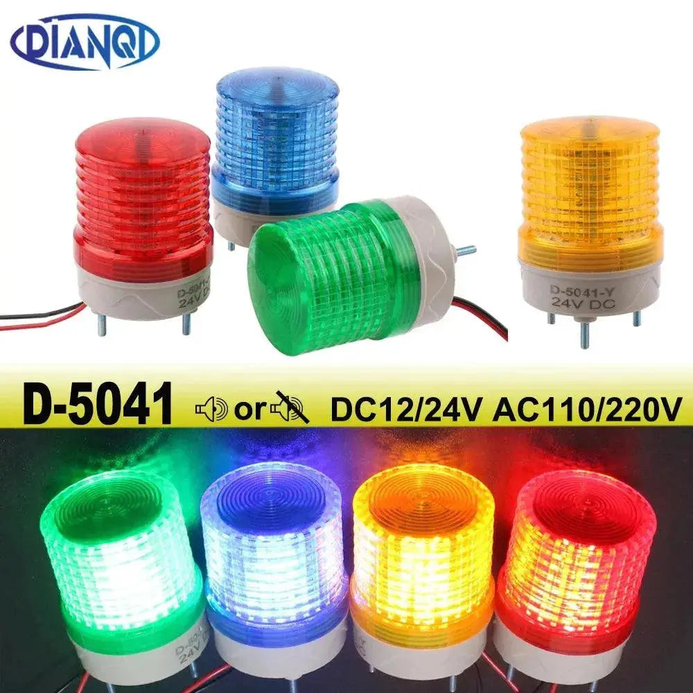 D-5041 Small Indicator Flash/Steady/Strobe Light Security Alarm Light