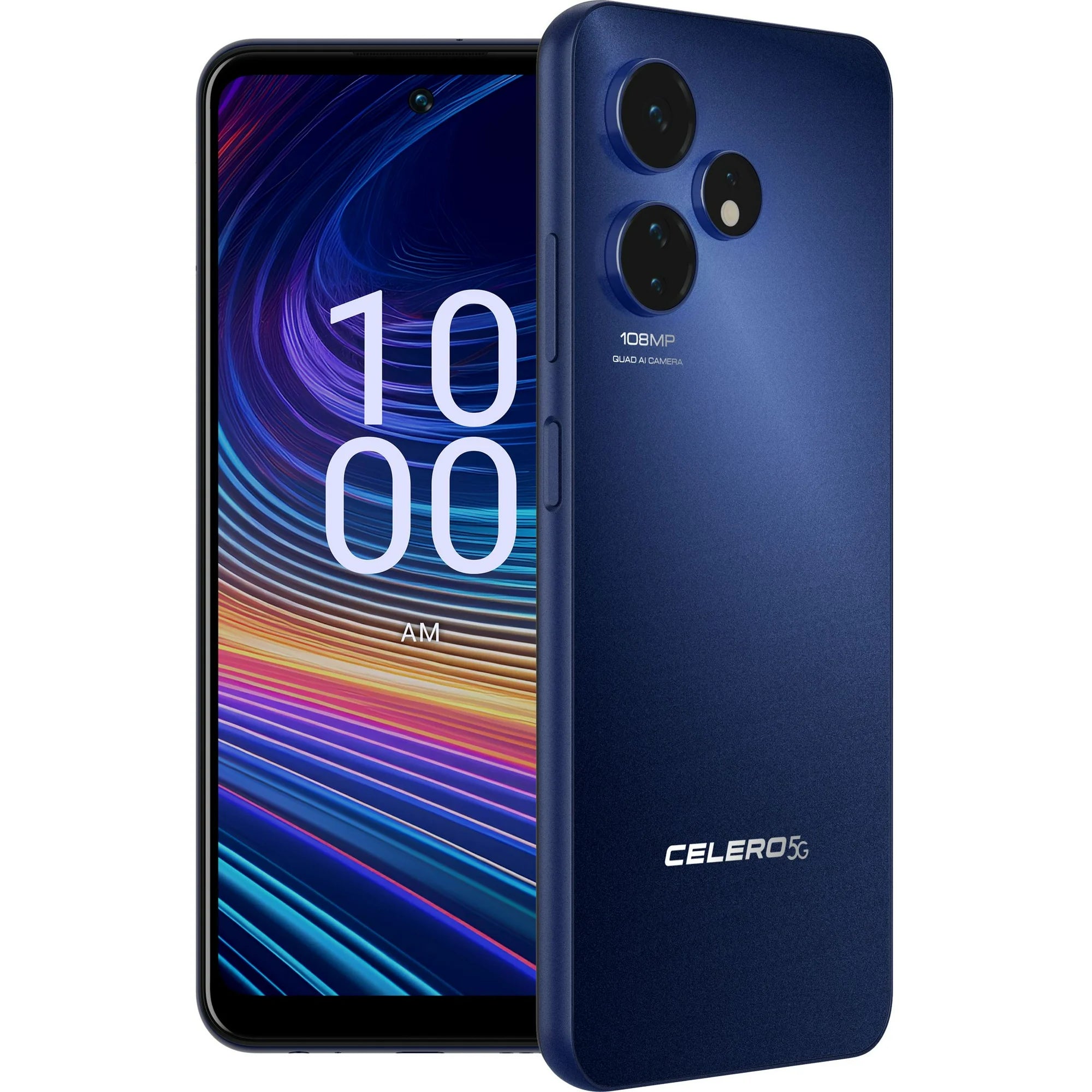 Motorola U695DS Celero5G+ 7'' 5G 8GB RAM 256GB Storage 2.5 GHz Processor Speed Boost Mobile Prepaid Smartphone, Blue