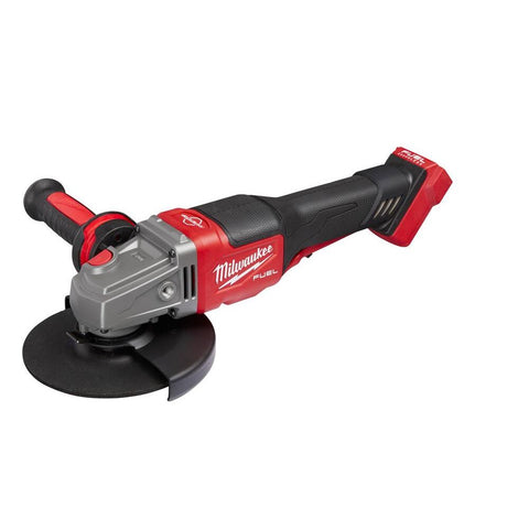 Milwaukee 2980-20 M18 FUEL 18-Volt Lithium-Ion Brushless Cordless 4-1/2" /6" Braking Grinder w/Paddle Switch