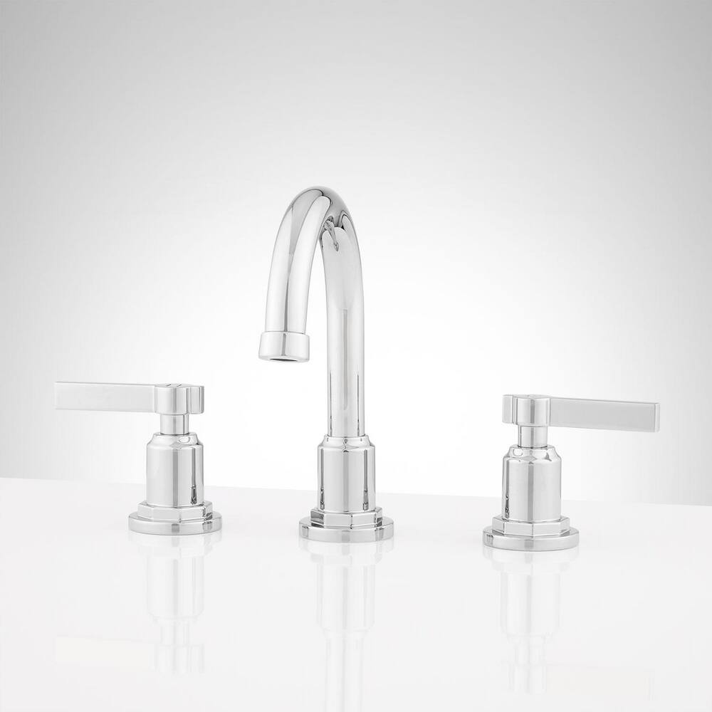 Signature Hardware SHWSCGF807CP Greyfield 1.2 GPM Widespread Faucet, Chrome