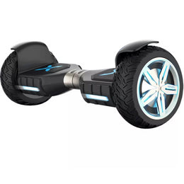 HOVERSTAR Bluetooth Hoverboard, LBW12A Color cromado o monopatín