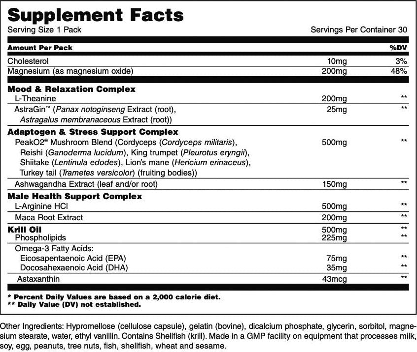 supplement facts