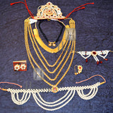 Festive Gauri Ganesh Accessories Combo Set For Gauri Ganesh Festival Online  -Hayagi