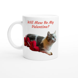 "Will Mew Be My Valentine" Tito Mug