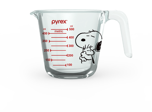 Pyrex Square Measuring Glass Storage 310ml & 510ml 2pc Set