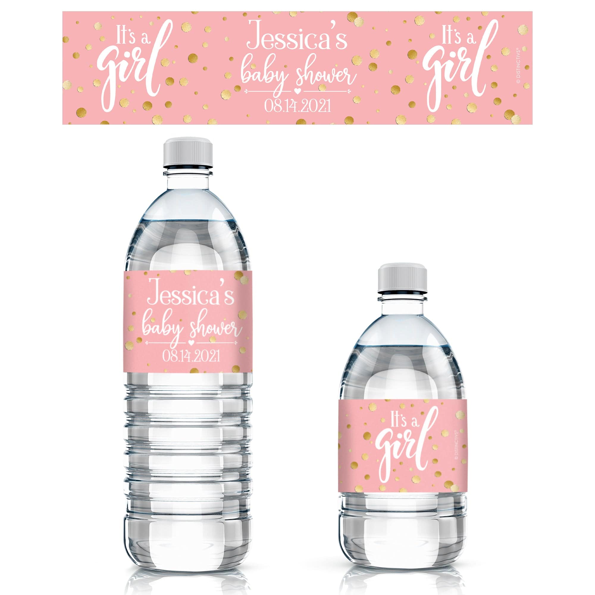 Staying Hydrated Drink Bottle Baby Pink