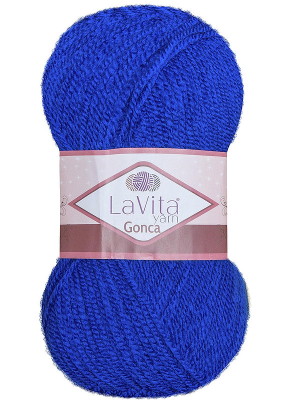 LaVita Gonca Soft Hypoallergenic 100% Acrylic Yarn for Knitting &  Crocheting - Baby Yarn – Amigurumi – Sweaters – Scarves – Hats - Blankets &  Accessories - 197 Yards 10.5oz (Gonca_5209) 