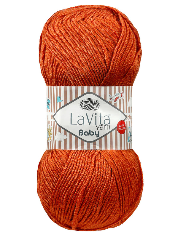Lavita Baby Premium Anti-Pill 100% Acrylic Yarn for Knitting & Crocheting –  Soft - Hypoallergenic - Machine - Washable & Ideal for Baby & Adult  Projects 164 yd - 10.5 oz (4133) : : Home