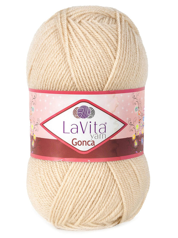 LaVita Gonca Soft Hypoallergenic 100% Acrylic Yarn for Knitting