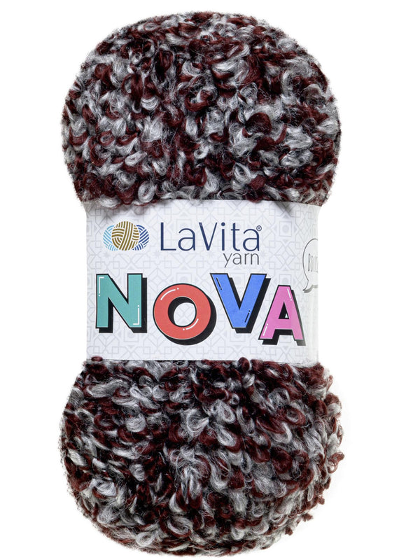 Lavita NOVA Fluffy Crochet Yarn Bundle - Soft Plush Baby Snuggle