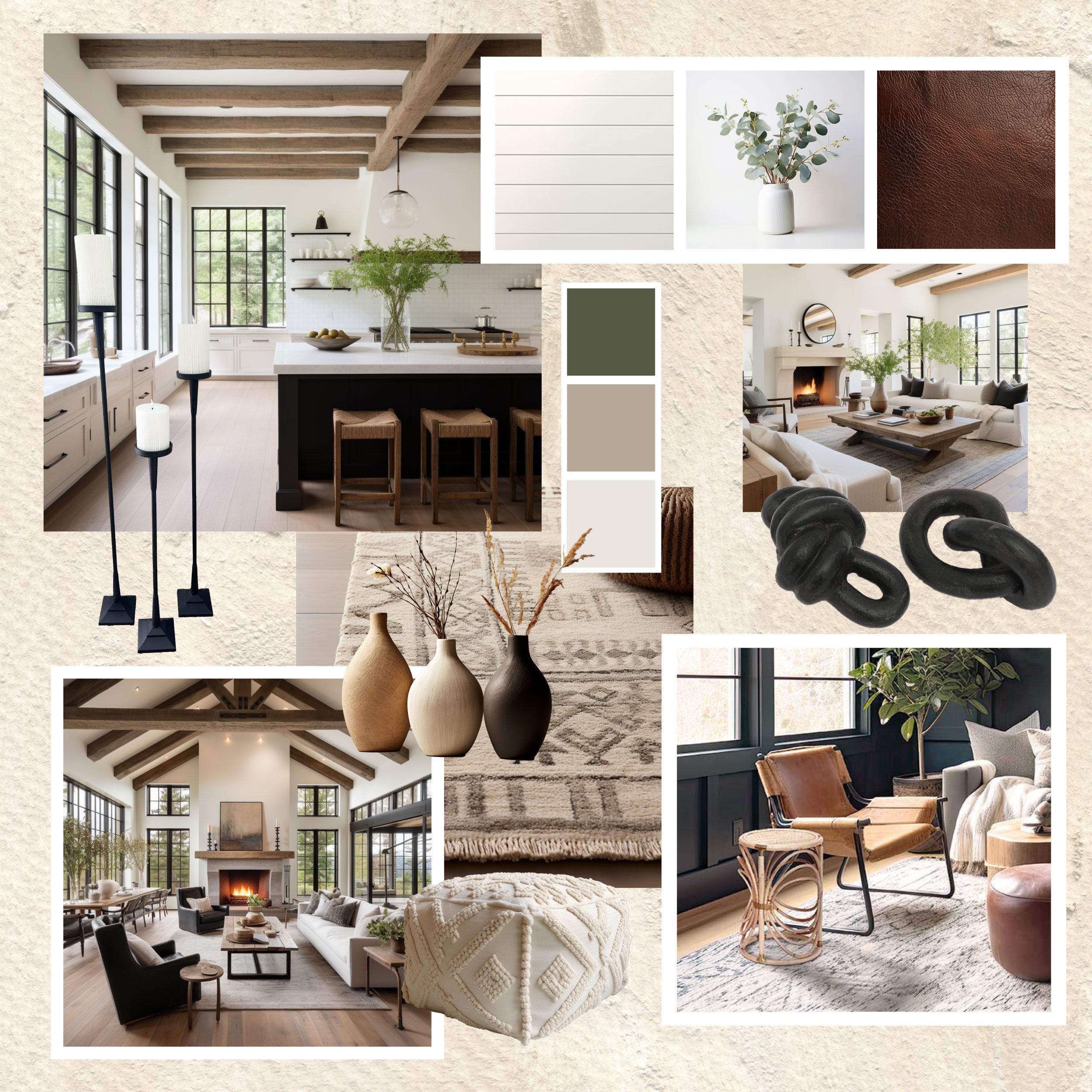 Modern farmhouse décor