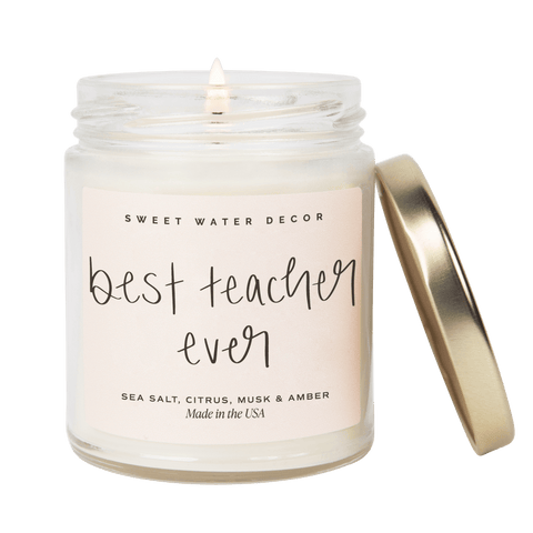 Best Teacher Gift Soy Candle